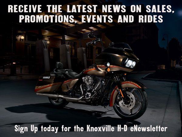 Newsletter signup at Bootlegger Harley-Davidson®
